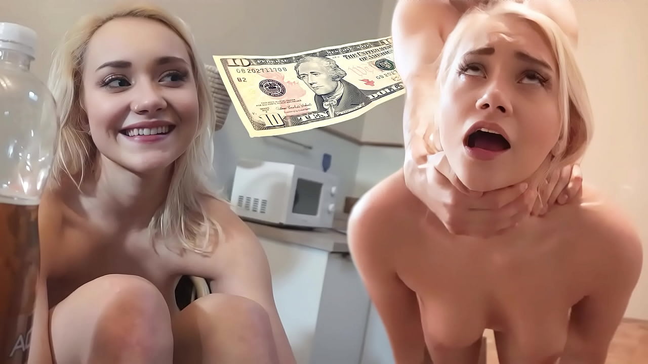 Phim sex địt gái tóc vàng 18 ngửa lồn vì 10$ tiền tips