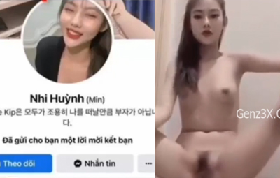 Clip Sex Nhi Huỳnh (Min) Hotface Mình Dây Địt Ngất Ngây
